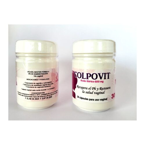 Colpovit 600 mg – Ácido bórico, cápsulas vaginales