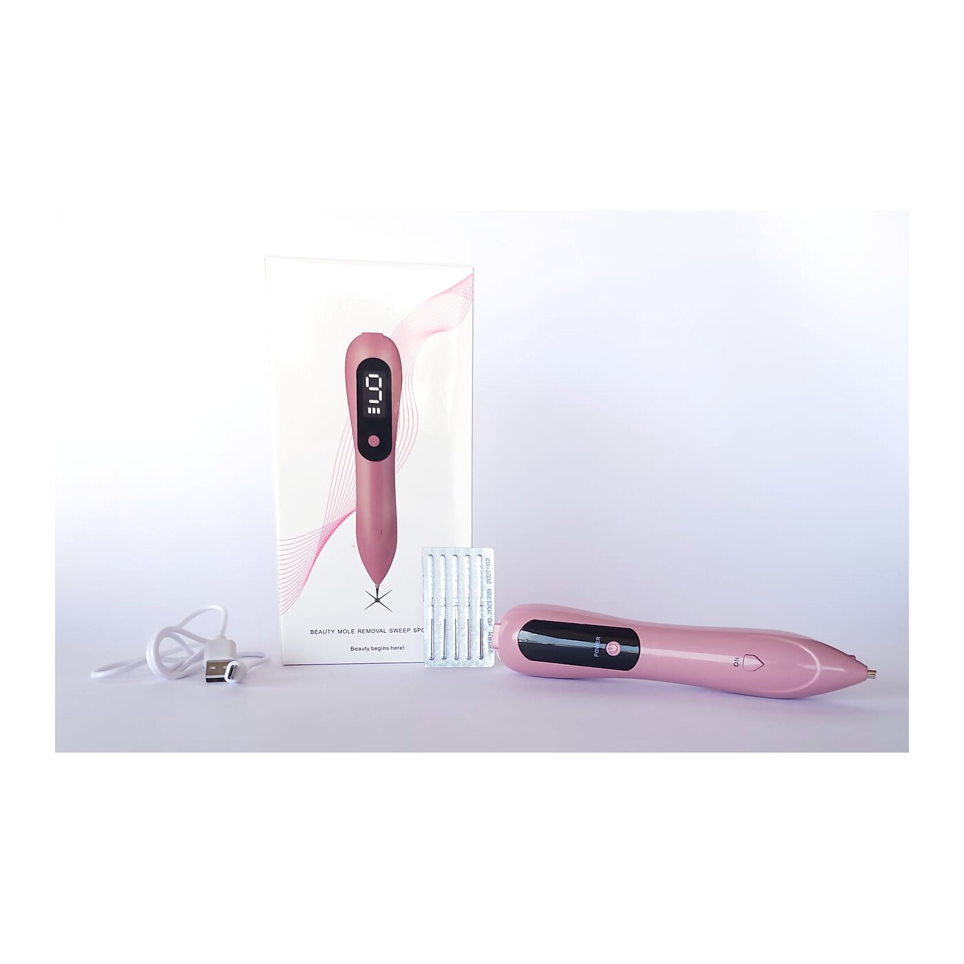 Lápiz de plasma para eliminación de lunares y manchas – con 5 agujas