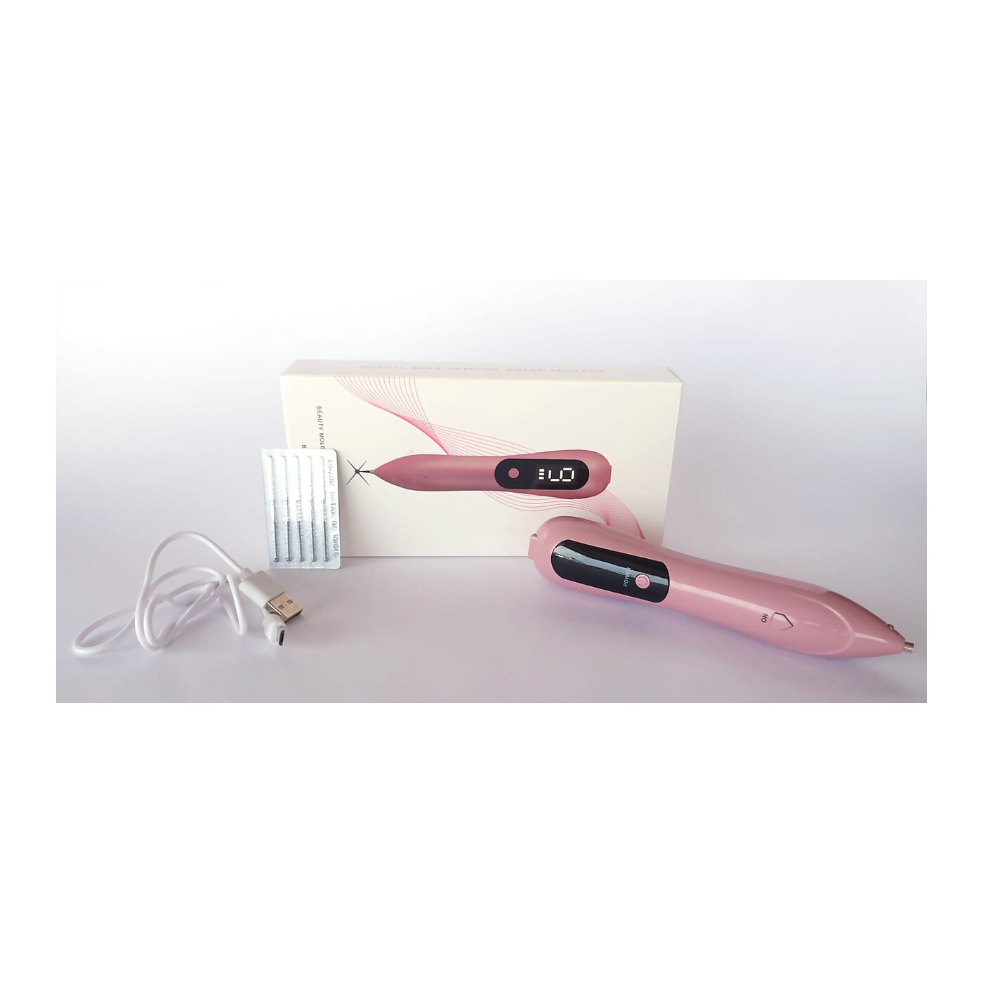 Lápiz de plasma para eliminación de lunares y manchas – con 5 agujas