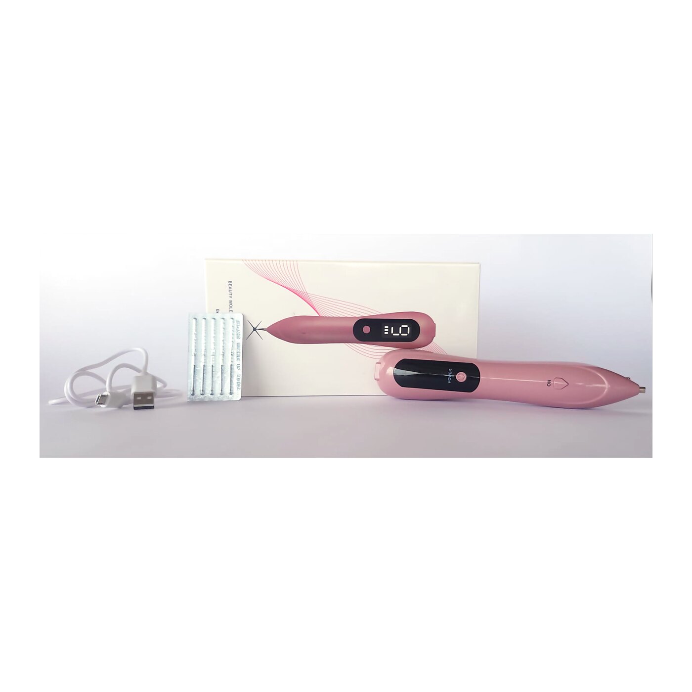 Lápiz de plasma para eliminación de lunares y manchas – con 5 agujas