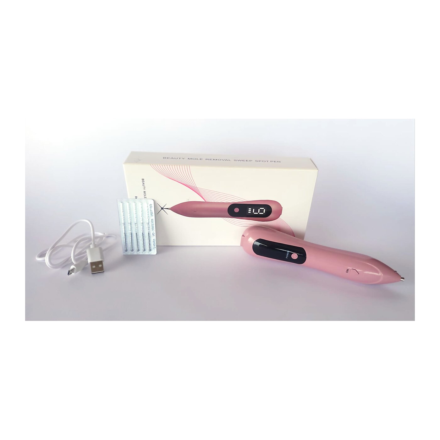 Lápiz de plasma para eliminación de lunares y manchas – con 5 agujas