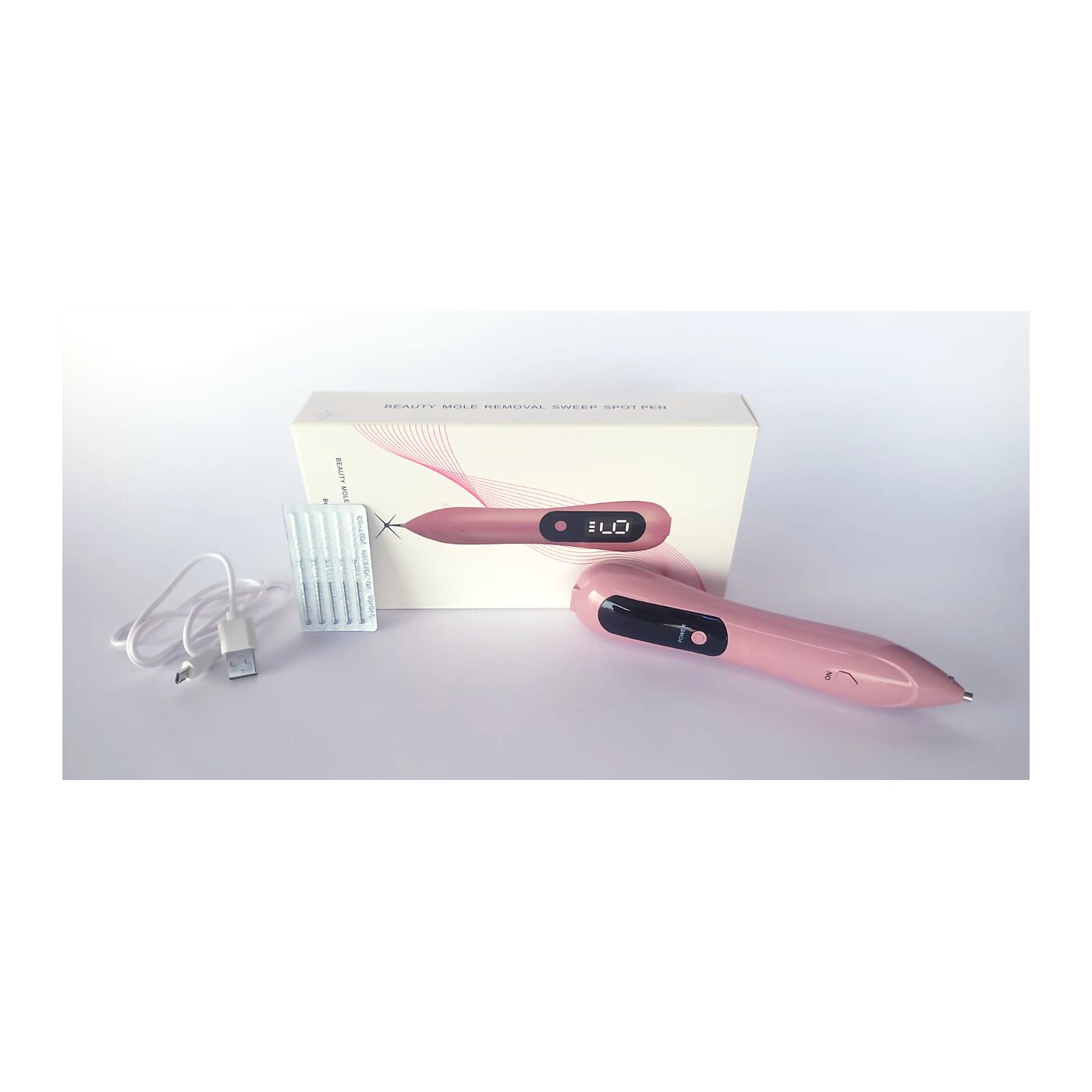 Lápiz de plasma para eliminación de lunares y manchas – con 5 agujas